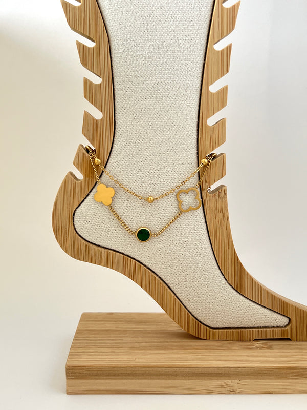 JULIA CLOVER ANKLET
