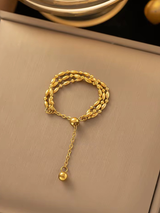 BEADLUXE TRIO RING