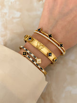 SHADOW CLOVER BANGLE