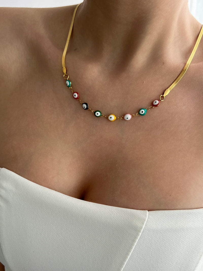 TIVONE EVIL EYE NECKLACE