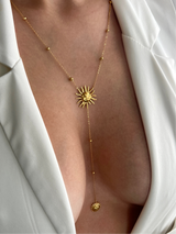 HELIORA LARIAT NECKLACE