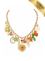 HOUSE OF SUMMER MULTI CHARM NECKLACE