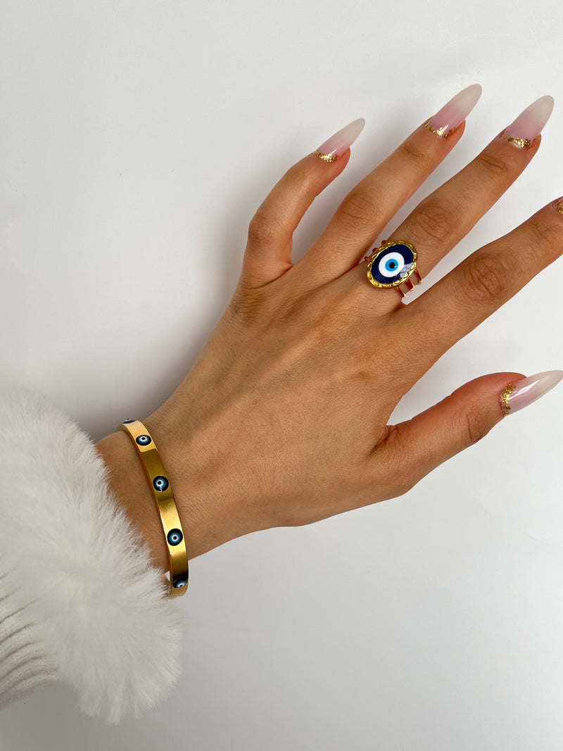 EVIL EYE BANGLE