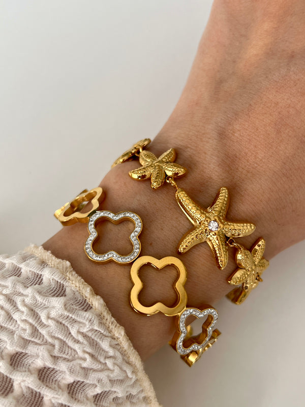 ZANIRA CLOVER BANGLE