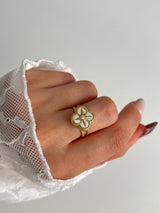 CHRISTABEL CLOVER RING