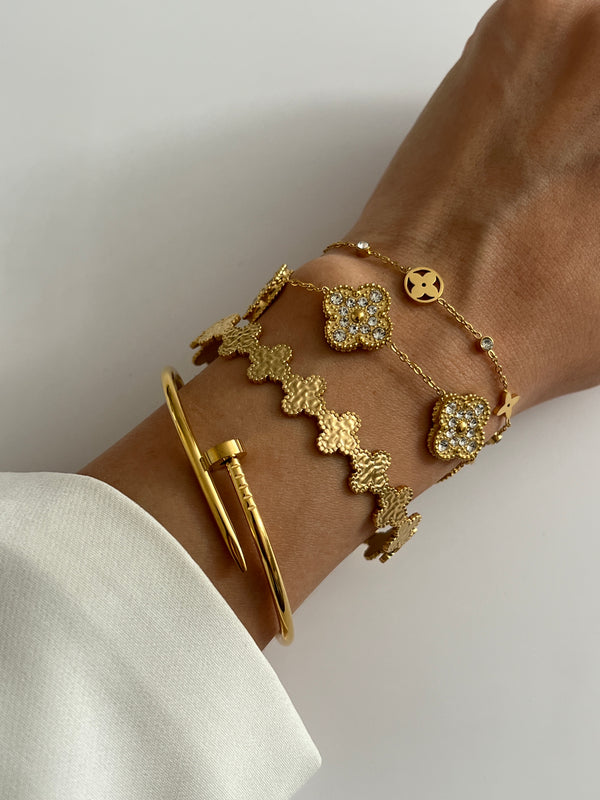 ORLA CLOVER BANGLE