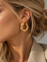 PRINCESS HOOP EARRING