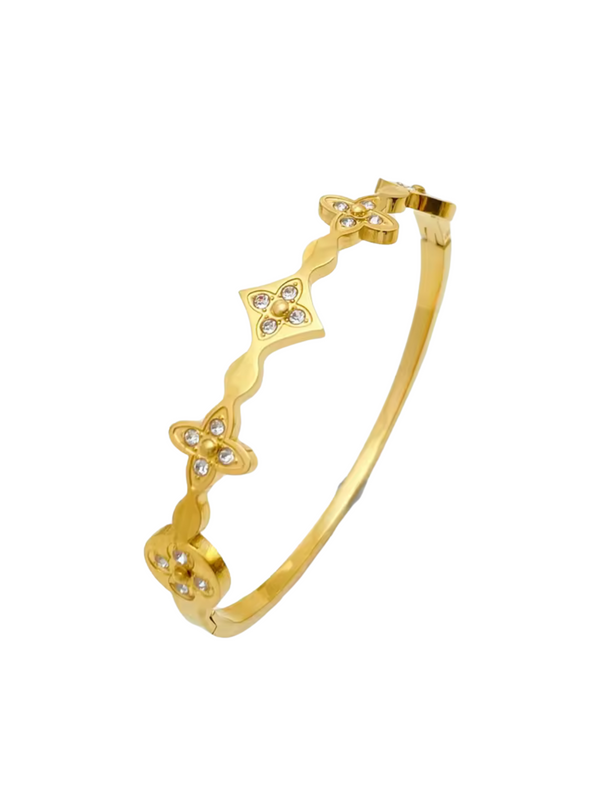 AILA CLOVER BANGLE