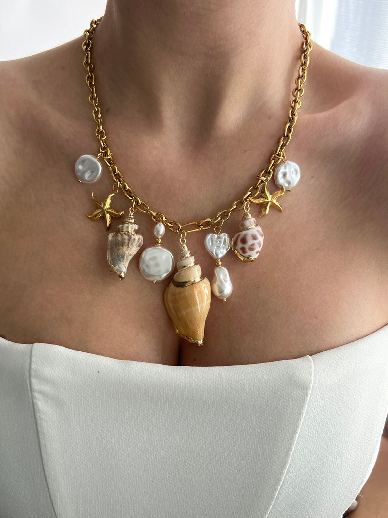 NERINA MULTI CHARM NECKLACE