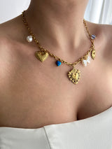 LOVELLE MULTI CHARM NECKLACE