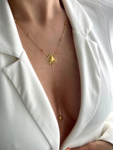 HELIORA LARIAT NECKLACE