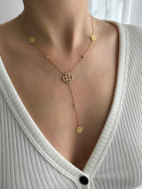 STELLORA LARIAT NECKLACE