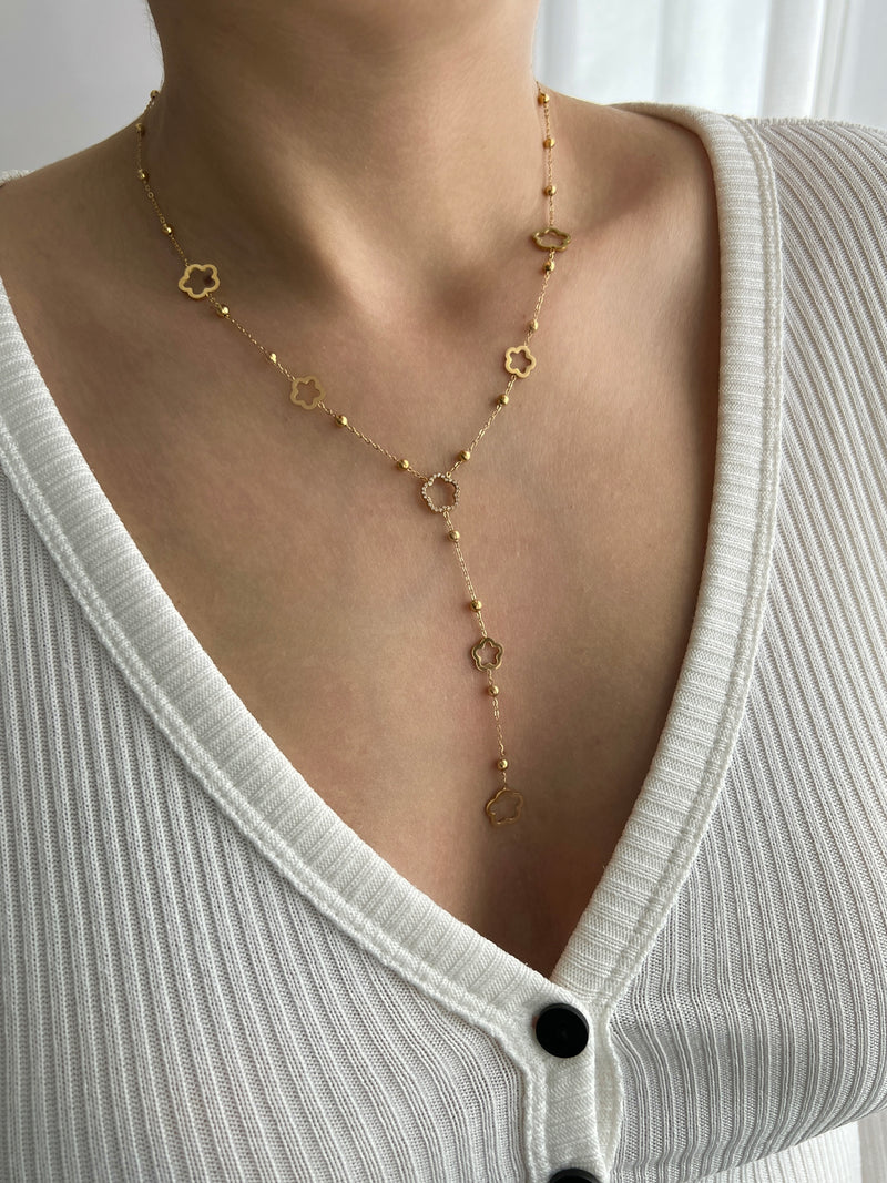 MIRELLE LARIAT NECKLACE