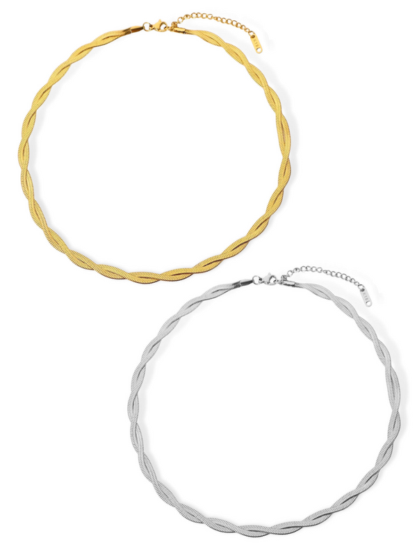 DOUBLE SNAKE CHAIN