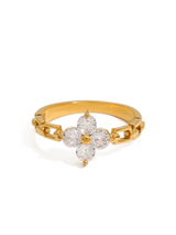 LUVENNE CLOVER RING