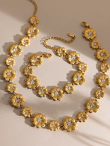 FLORETTE CHAIN & BRACELET