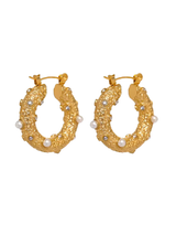 PRINCESS HOOP EARRING