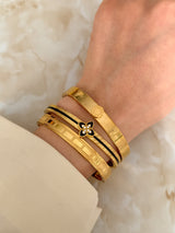 LUXORA CLOVER BANGLE