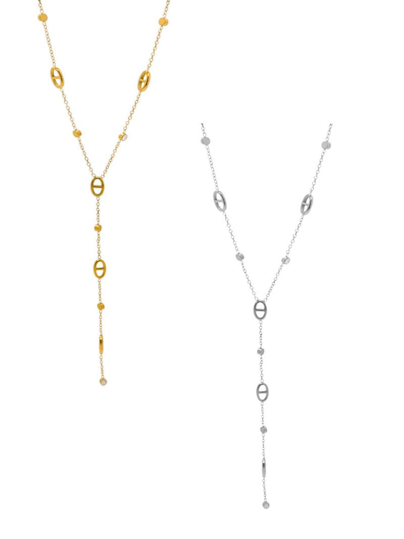 CESIA LARIAT NECKLACE