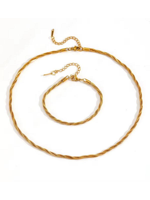 ELARIE CHAIN & BRACELET