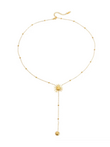 HELIORA LARIAT NECKLACE