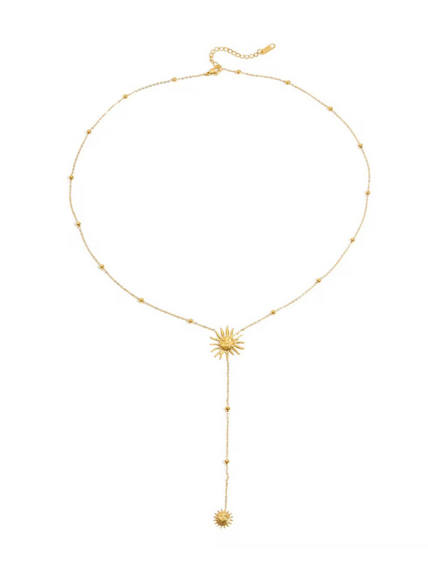 HELIORA LARIAT NECKLACE