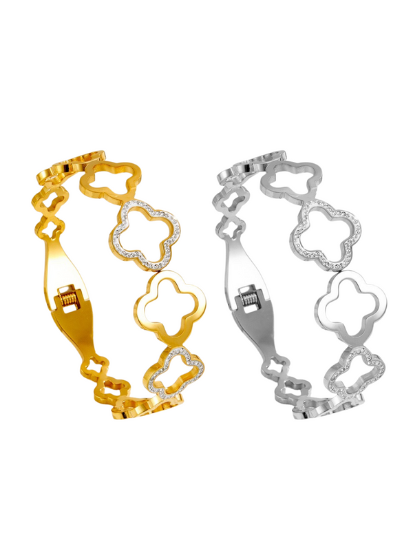 ZANIRA CLOVER BANGLE