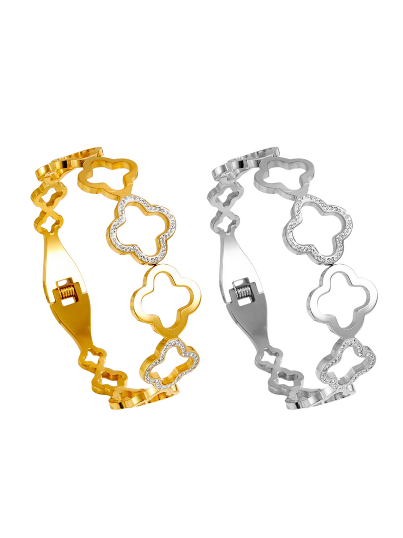 ZANIRA CLOVER BANGLE