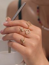KAELISSE CLOVER RING