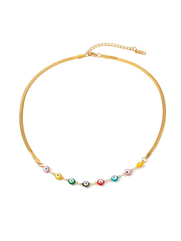 TIVONE EVIL EYE NECKLACE