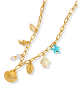 CORALIA MULTI CHARM NECKLACE