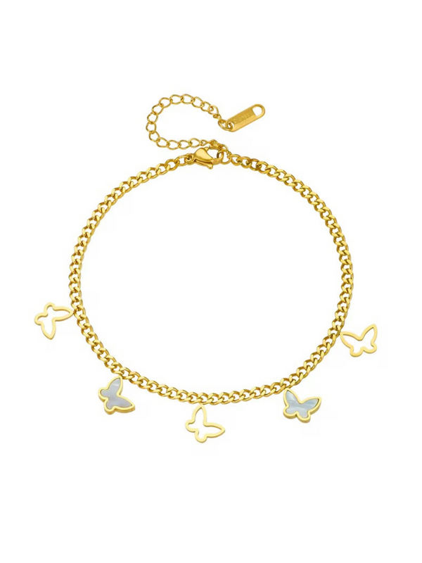 GABRIELLA BUTTERFLY ANKLET