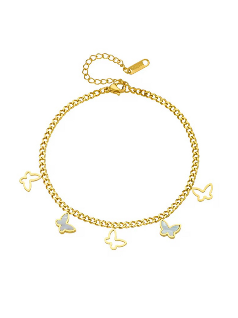 GABRIELLA BUTTERFLY ANKLET