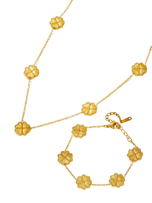 VENERA CLOVER BRACELET & NECKLACE