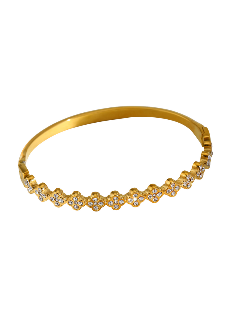 GLORIA RAY CLOVER BANGLE