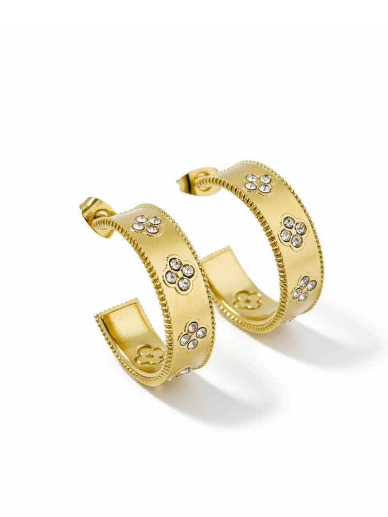 SHIMMERA CLOVER EARRING