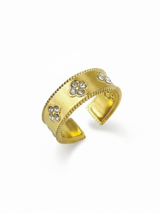 SHIMMERA CLOVER RING