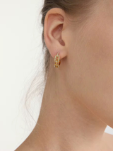 DIOREN HOOP EARRING