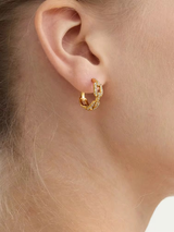 DIOREN HOOP EARRING