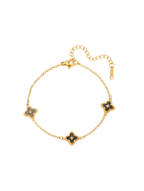 BLACK PETITE LUCK BRACELET