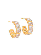 BRILLIA HOOP EARRING