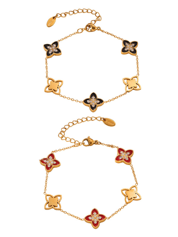 LYSSIA CLOVER BRACELETS