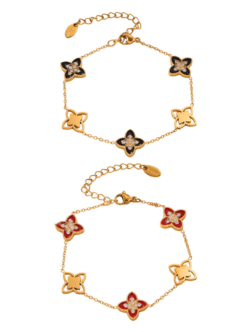 LYSSIA CLOVER BRACELETS