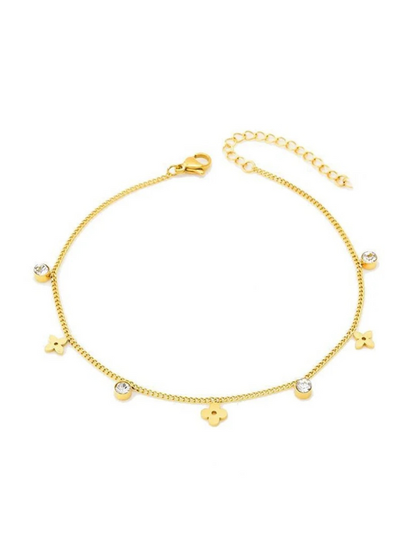 ANDIE CLOVER ANKLET