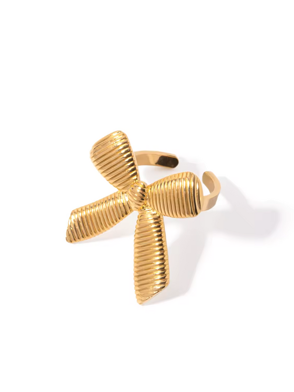 LUXE BOW RING