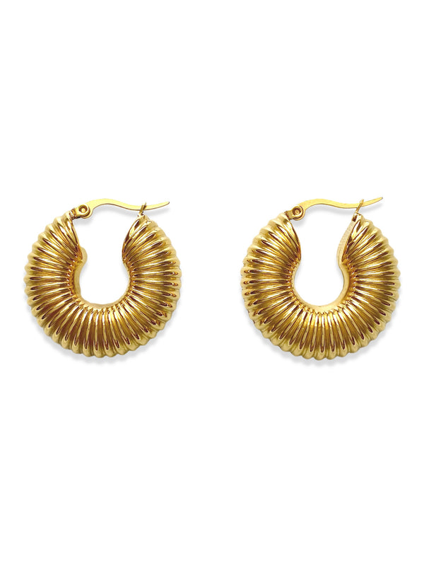 IVY HOOP EARRING
